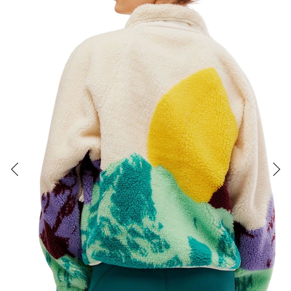 FP Movement Rocky Ridge Patterned Fleece Jacket - Picture 6 of 8